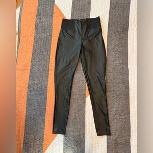 High-Waisted Faux Leather Leggings - simply Vera